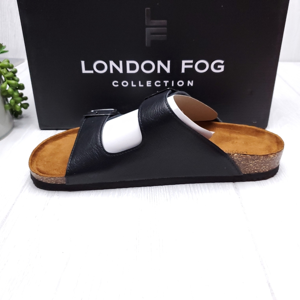 London Fog Birchwood Slip on Sandals 9, 10 - Picture 4 of 6